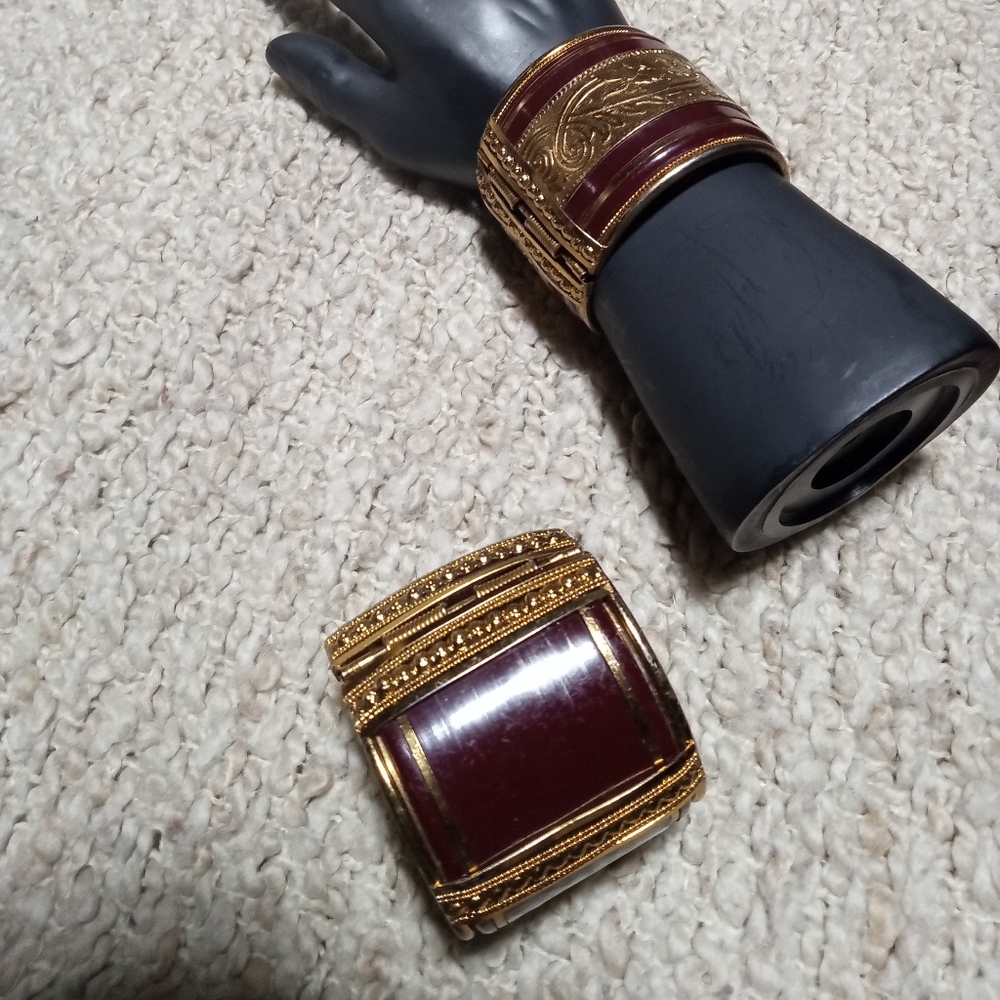 Beautifully Designed Egyptian Bangles Set of 2